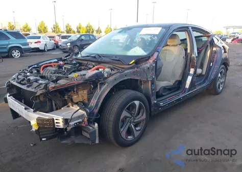 2019 Honda Insight Ex z USA, uszkodzony, nr VIN 19XZE4F51KE011635